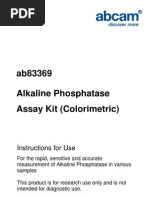 Ab83369 Alkaline Phosphatase Assay Kit Colorimetric (Website)