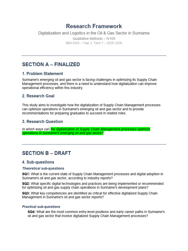 Research Framework FINAL v2 (1) | PDF | Artificial Intelligence ...