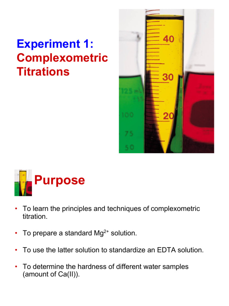 Experiment 1 | PDF | Coordination Complex | Chemistry