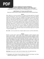 Download Aturan Operasi Waduk Optimal untuk Kasus Waduk Malahayu by andikpribadi SN102725620 doc pdf