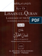 Key of Lisaan Ul Quran Vol.2