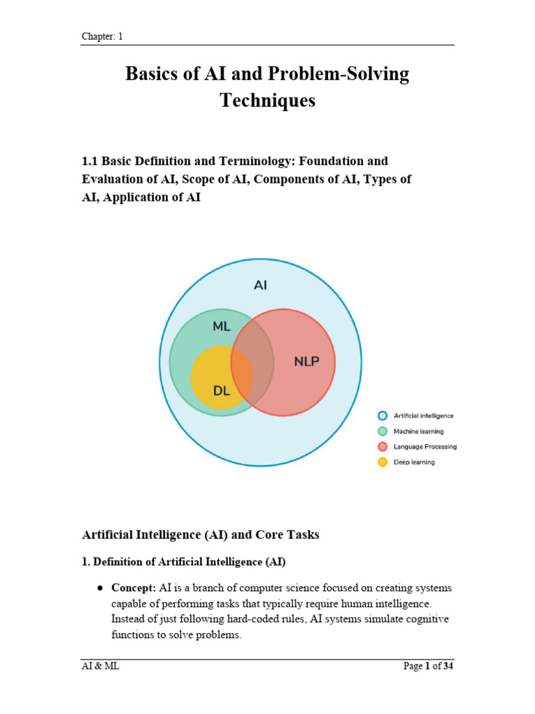 ch 1_merged | PDF | Artificial Intelligence | Intelligence (AI) & Semantics