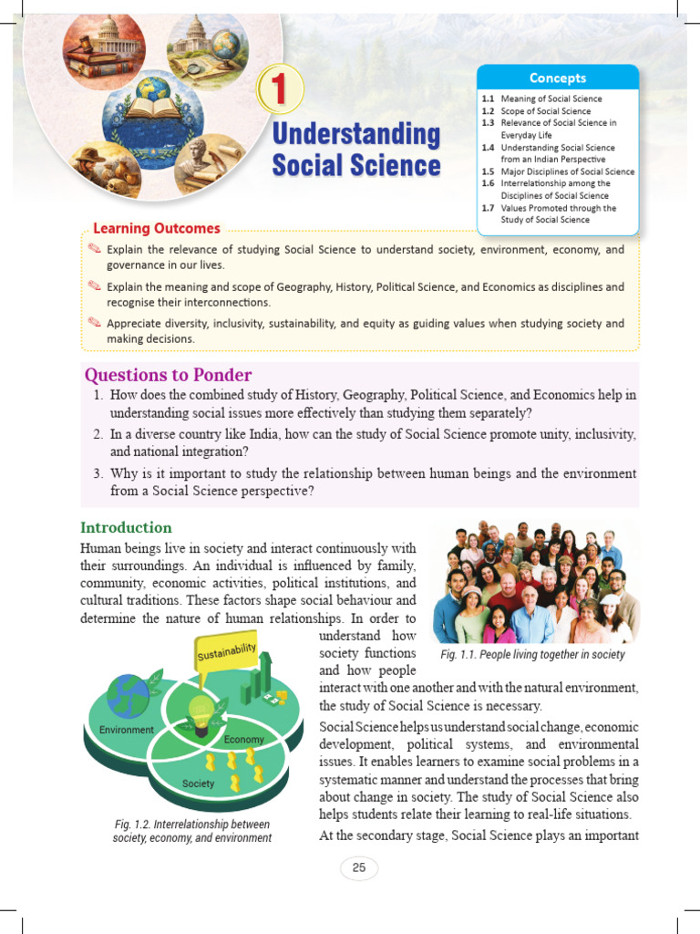 Social Science Textbook - 9 - (Part 1) - (Preliums + Ch1) - 25-40 | PDF ...