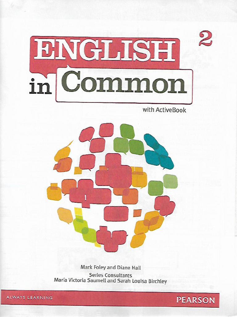 English in Common 2 With Active Book Con Tapa | PDF