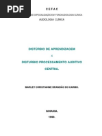 PAC X Distúrbio de aprendizagem