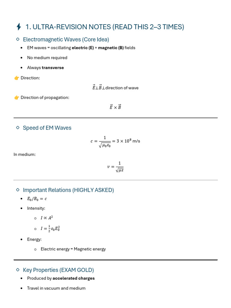PDF Content Extraction | PDF | Electromagnetic Radiation | Waves