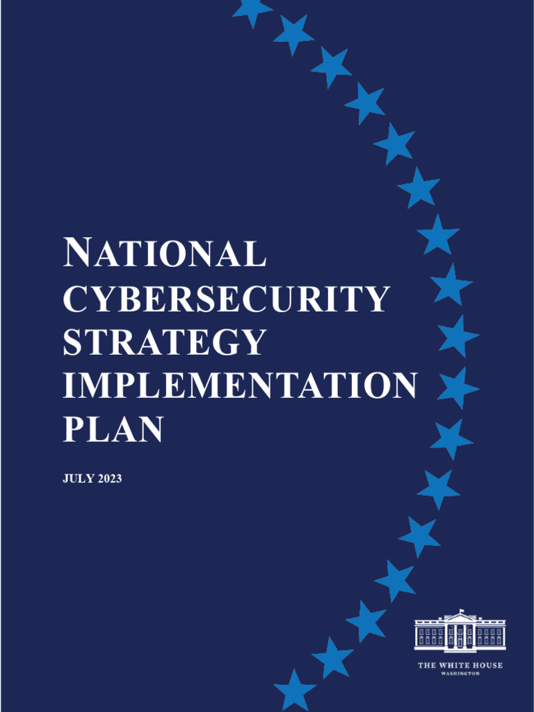 National Cybersecurity Strategy Implementation Plan | PDF | Computer ...