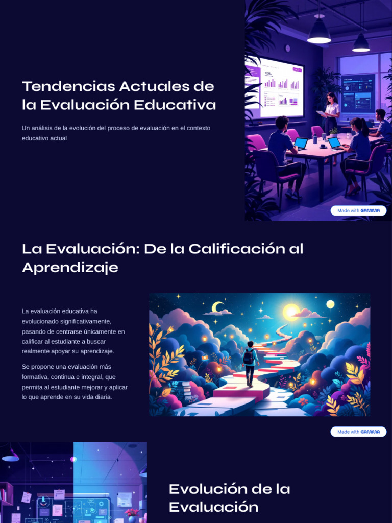 Tendencias Actuales de La Evaluacion Educativa | PDF | Evaluación ...