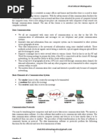 Data Communication Unit1 As Per Pune University