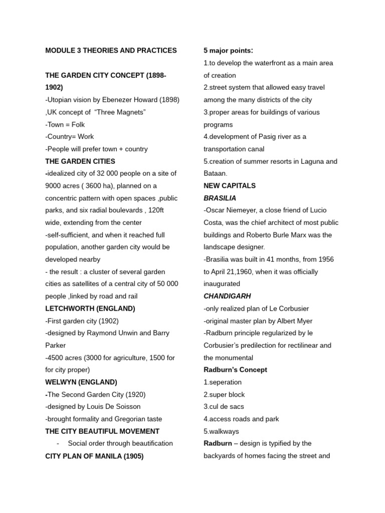 Module 3 Theories and Practices | PDF | Sociology | Urban Sprawl