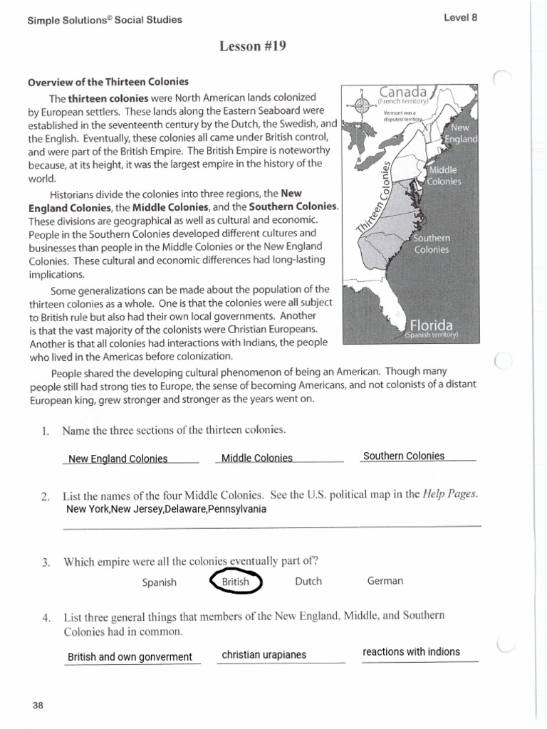 Kami Export - Tristin Murphy - Overview of the 13 Colonies | PDF ...