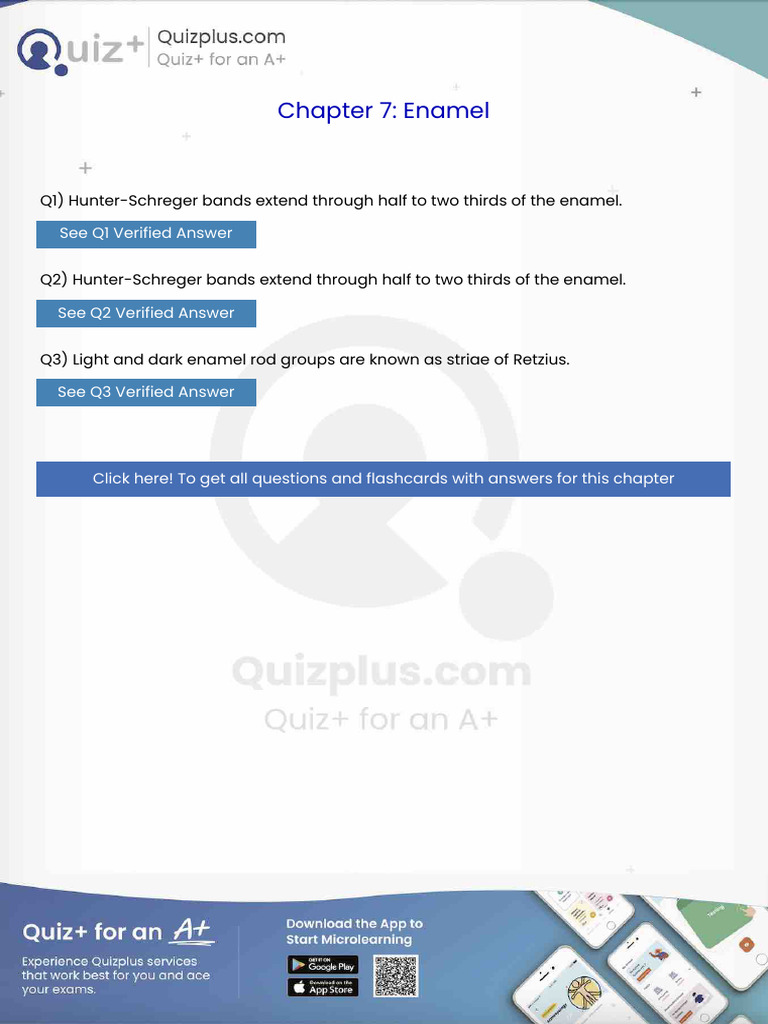 Hunterschreger Bands Extend Through Half to Two Thirds of the Enamel ...