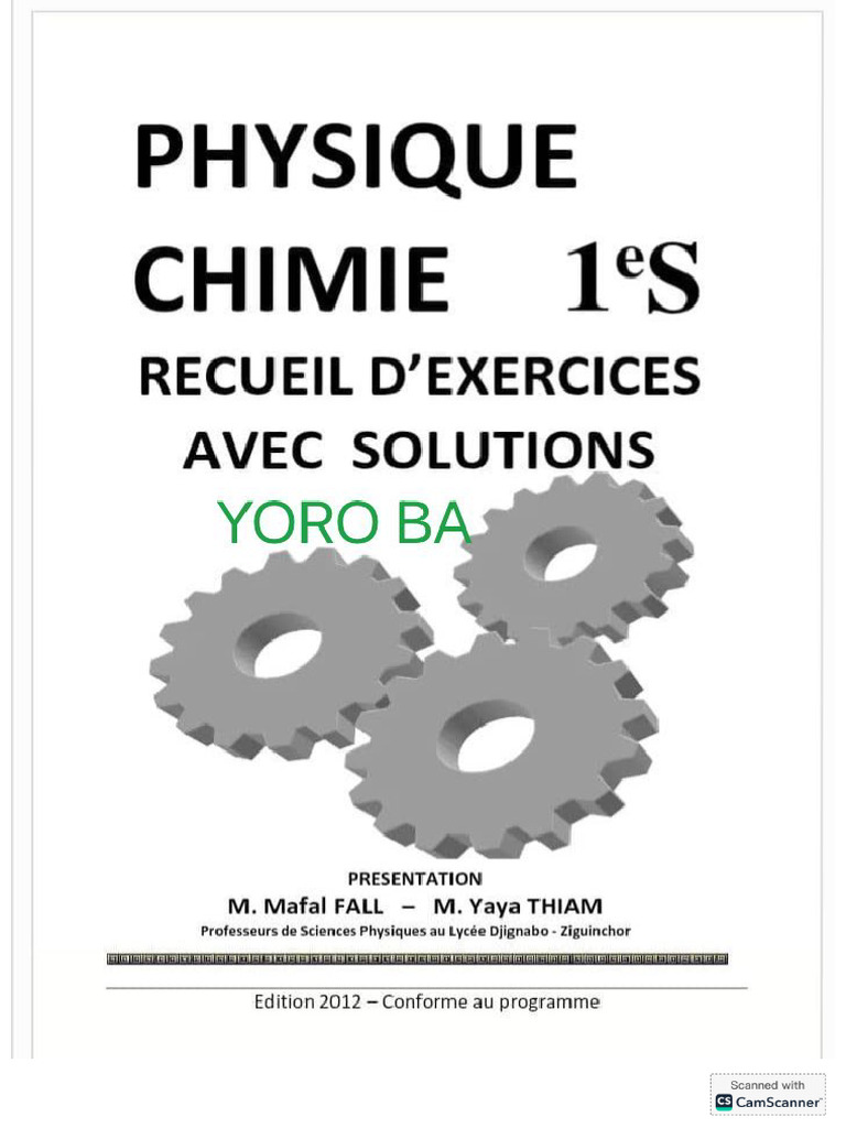 Physique Chimie | PDF