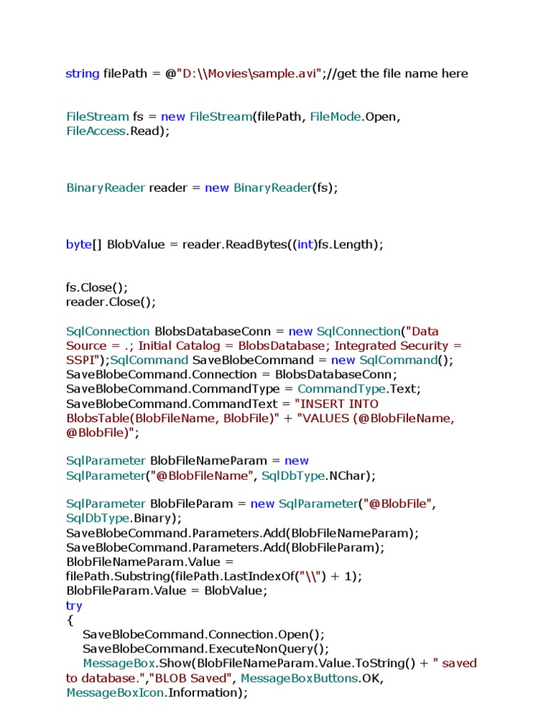 What Is Binary Large Object Sql Server? – OJHUCC