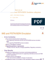 TD14 3GPP-TISPAN Emulation Architecture