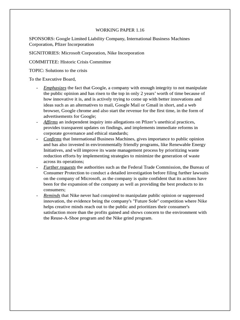 Working Paper 1.16 | PDF