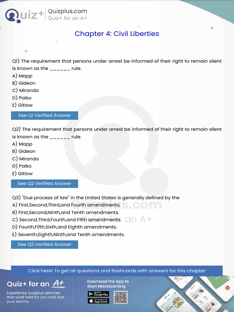 The Requirement That Persons Under Arrest Be Informed of Their Right to ...