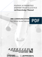 Jaa Atpl Book 14 - Oxford Aviation Jeppesen - Communication