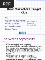 How Marketers Target Kids