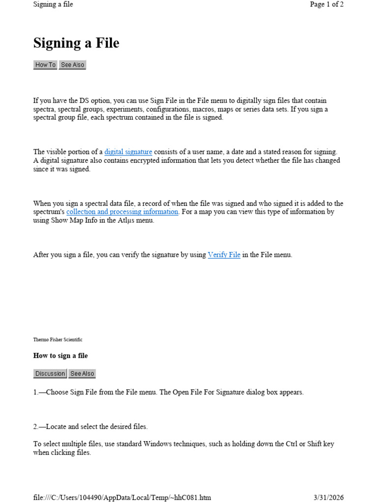 Digital Signature - Electronic Signature | PDF | Computing | Software