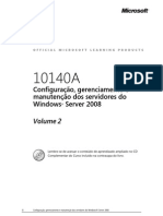 10140A-PTB Configuring Managing Maintaining Windows Server08 Servers-TrainerWorkbook Vol2