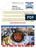 Helpers of God's Precious Infants Brochure (prolife propaganda)