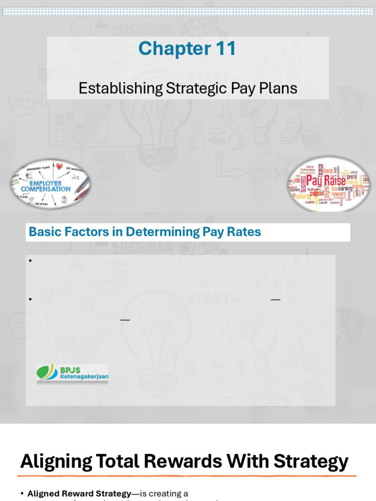 CH11-Establishing Strategic Pay Plans | PDF | Cost Of Living | Salary