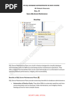 Setting Up SQL Maintenance Solution | PDF | Microsoft Sql Server | Sql