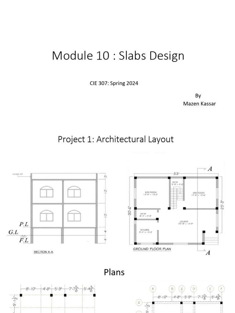 Etabs Module 10 - Slab Design | PDF