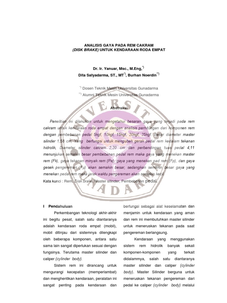 Sistem Pengereman