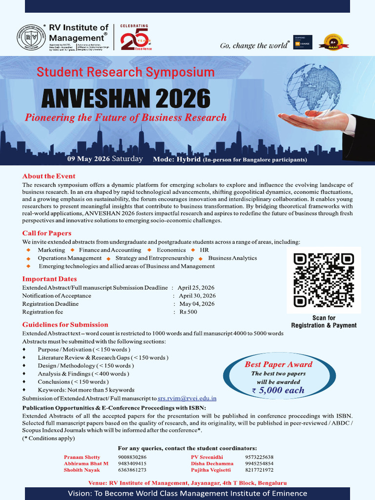Anveshan 2026 | PDF