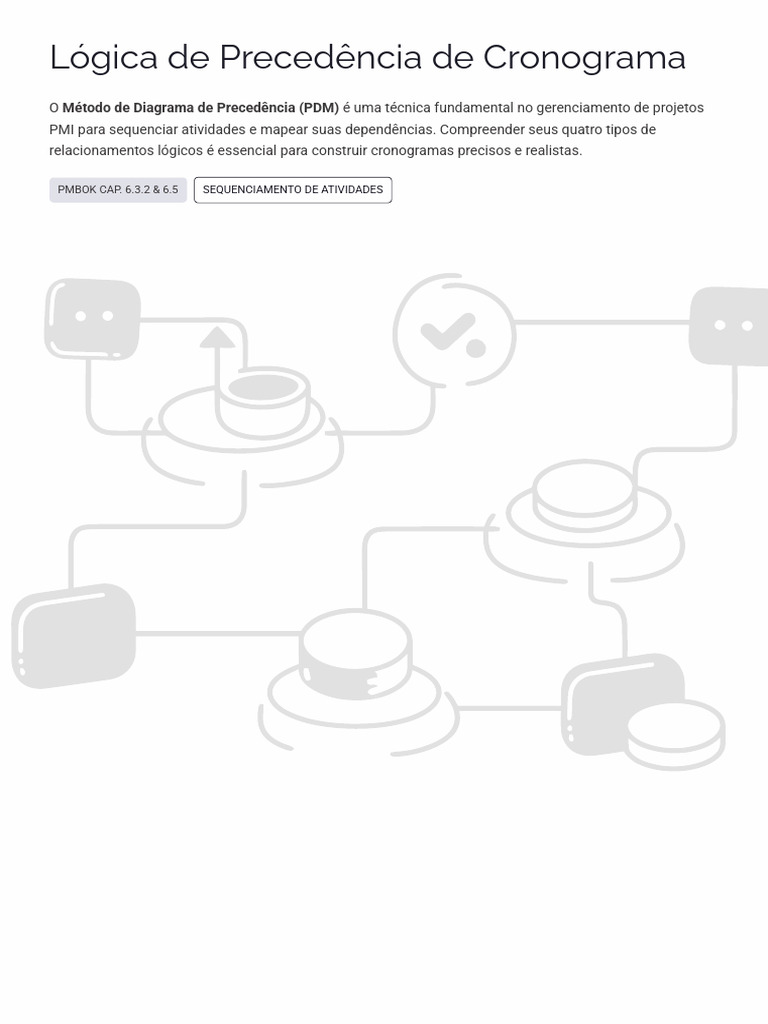 Logica de Precedencia de Cronograma | PDF