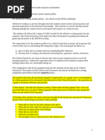 NMC Reflective Discussion Form Template | PDF