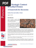 Download The Strategic Context of Lethal Drones by The American Security Project SN102744195 doc pdf