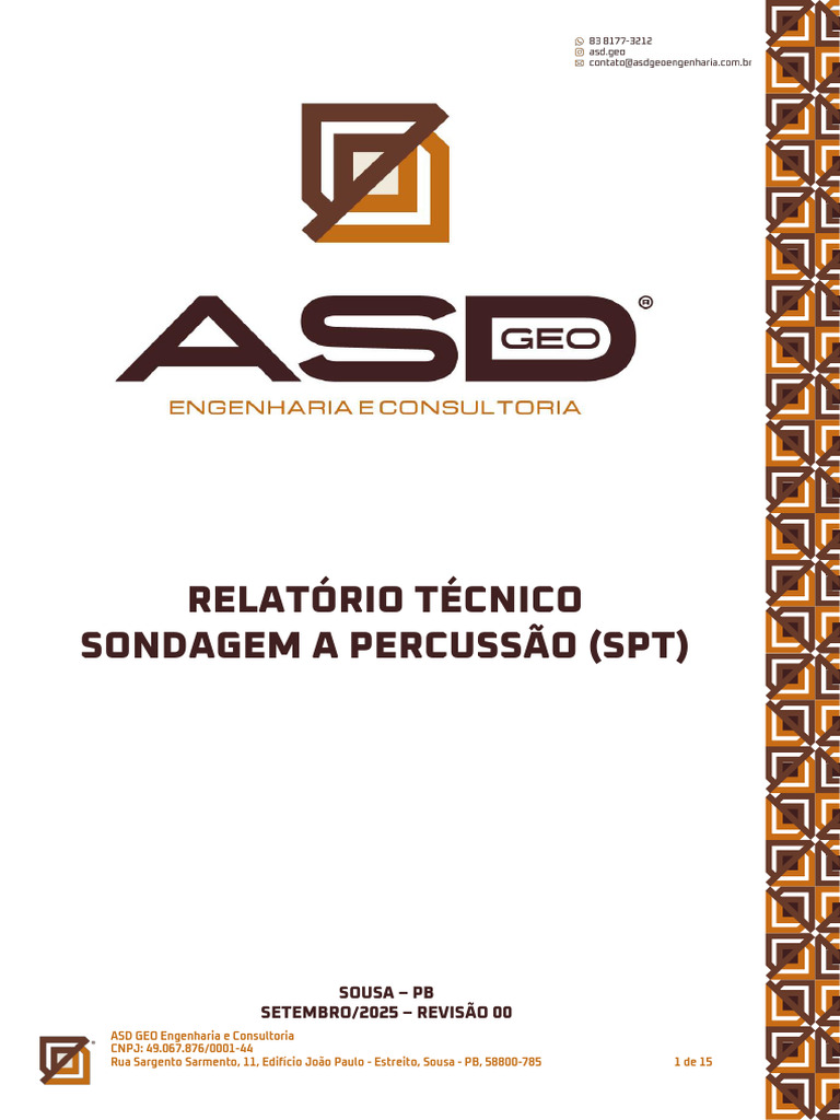 SONDAGEM NSPT | PDF