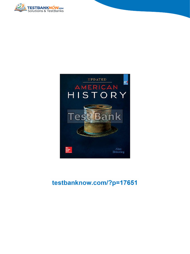 American History Connecting with the Past UPDATED AP Edition 2017 1st ...