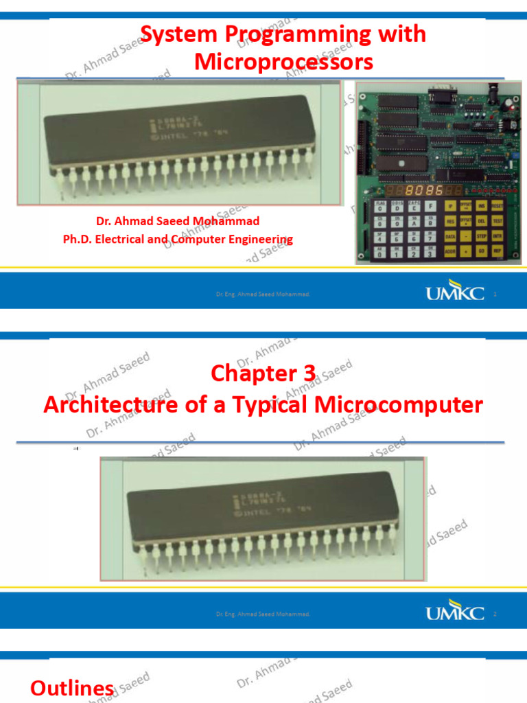 03 Architecture of a Typical Microcomputer sd | PDF | Random Access ...