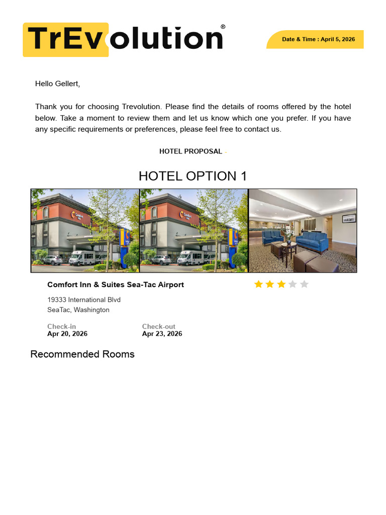 Room Quotation | PDF | Fee | Taxes