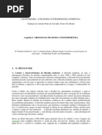 A Filosofia Contemporânea Ocidental (cap. 1) - BOCHENSKI, J. M.