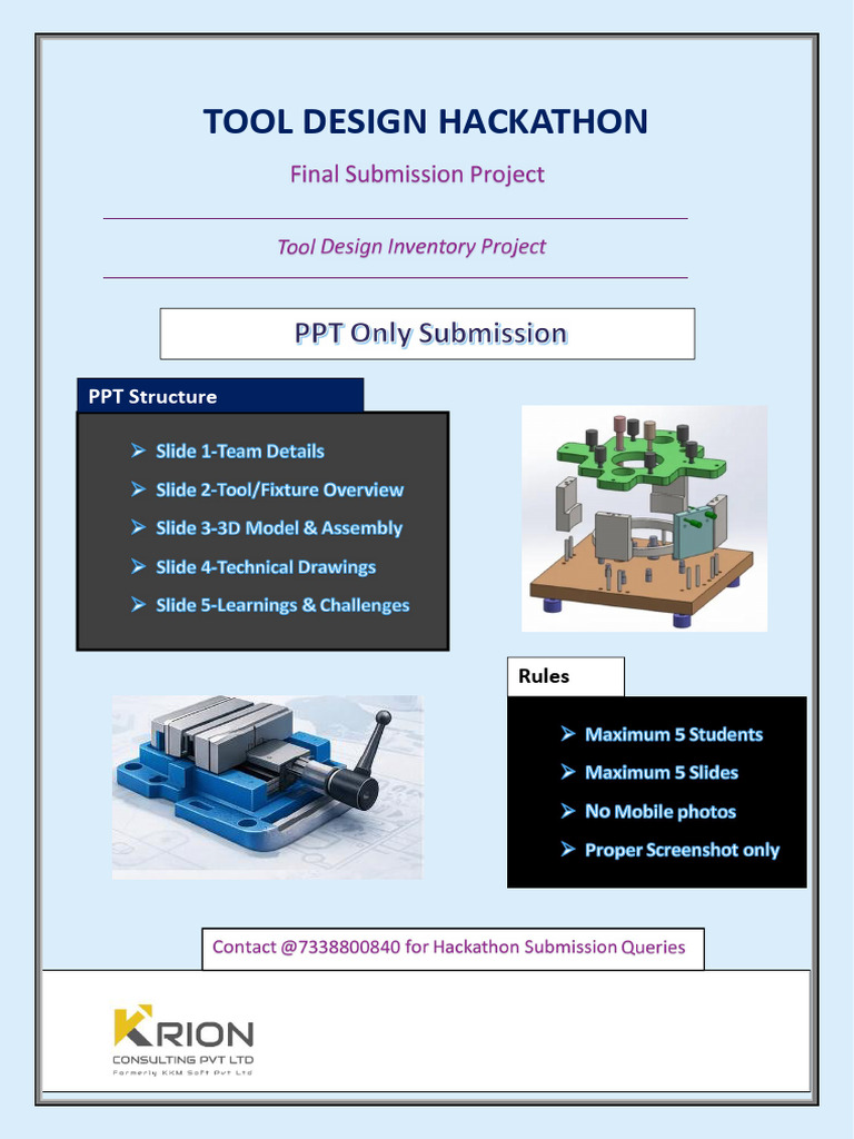 Tool Design Hackathon | PDF
