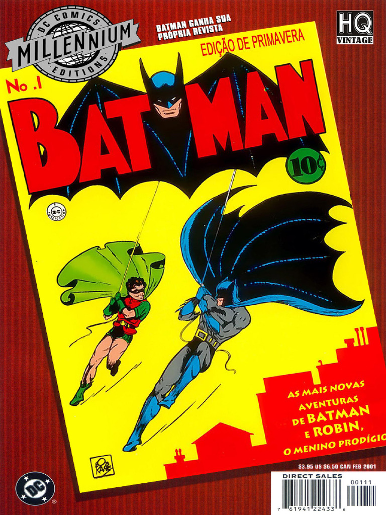 Batman 001 (1940) DC Millenium Edition PT-BR | PDF