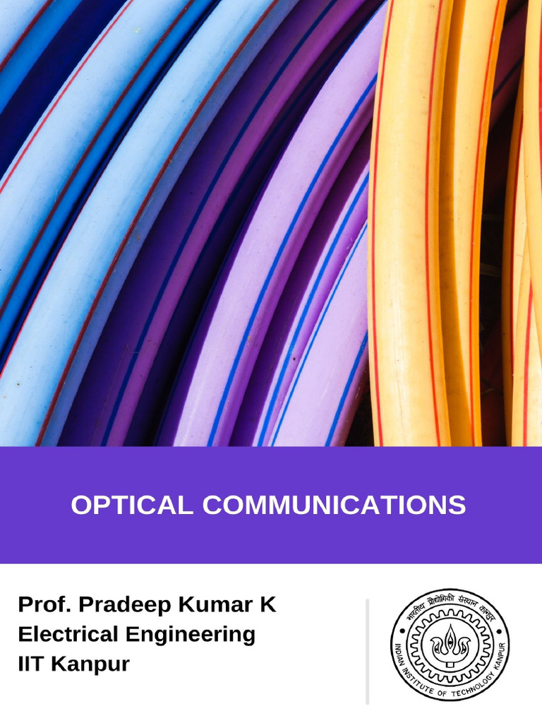 Optical Communication Book | PDF | Wavelength Division Multiplexing ...