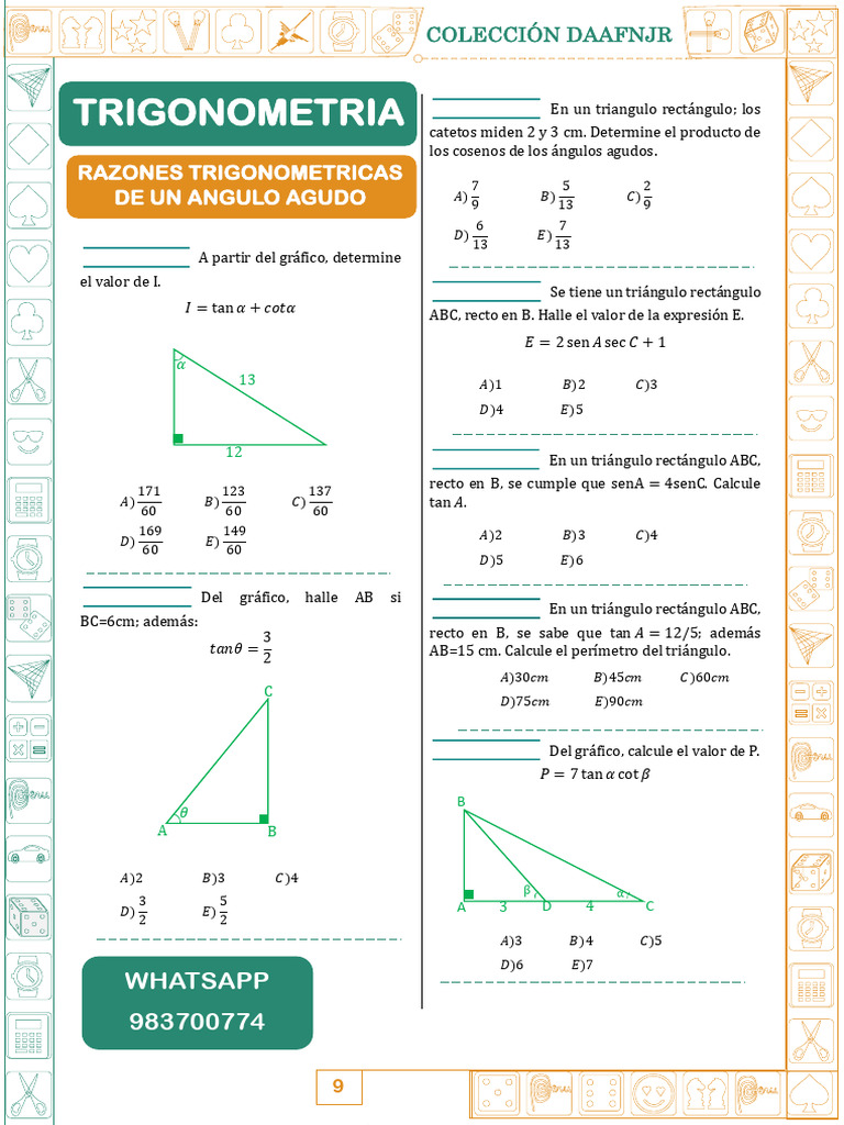 3.razones Trigonometricas | PDF