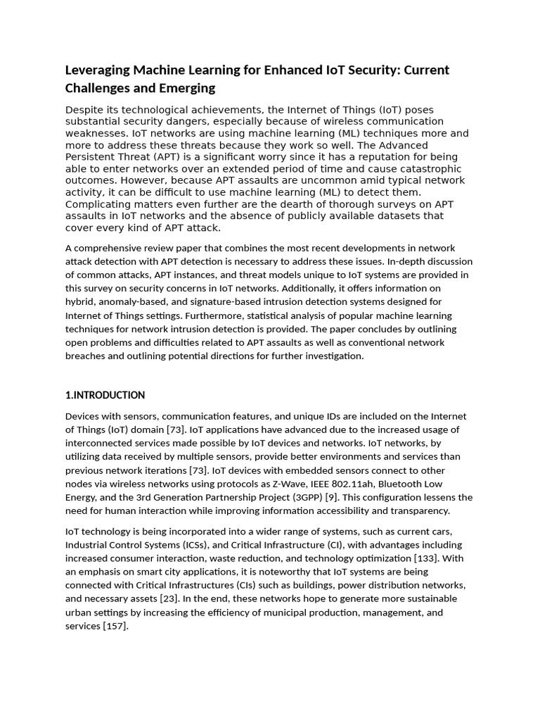 paper-1 | PDF | Internet Of Things | Security