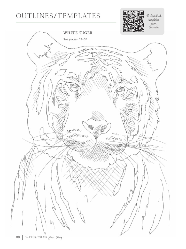 Download the Watercolor Outlines_templates Here | PDF