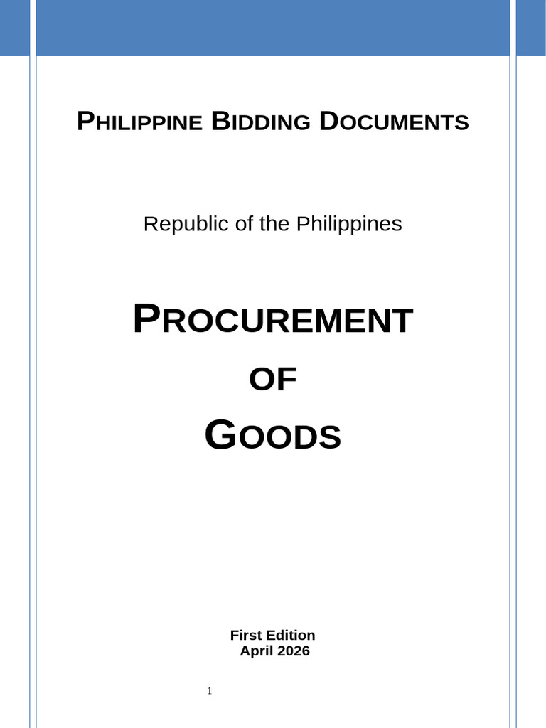 New Bid Docs Ra 12009 | PDF | Joint Venture | Business