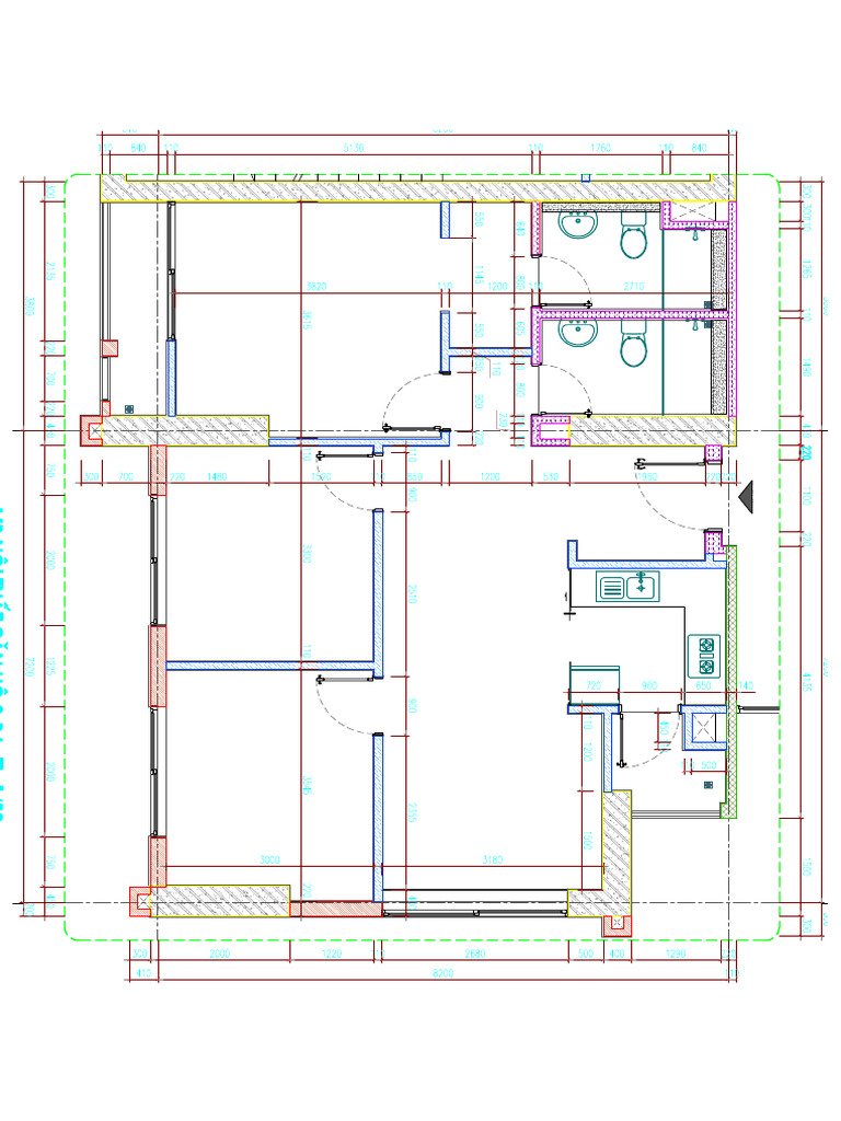 Nha A1 CanHo 2B4 a v4 Model (1) | PDF
