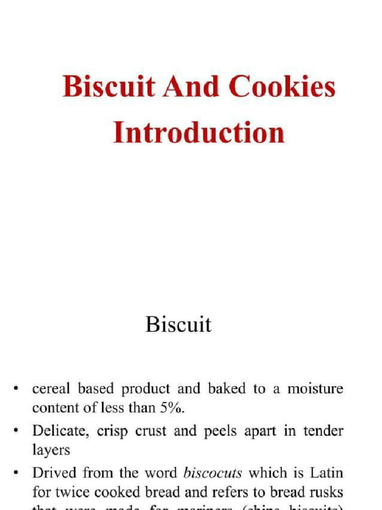BISCUITS AND COOKIES | PDF