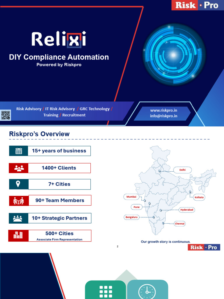 Relixi Brochure 2026 | PDF | Audit | Regulatory Compliance