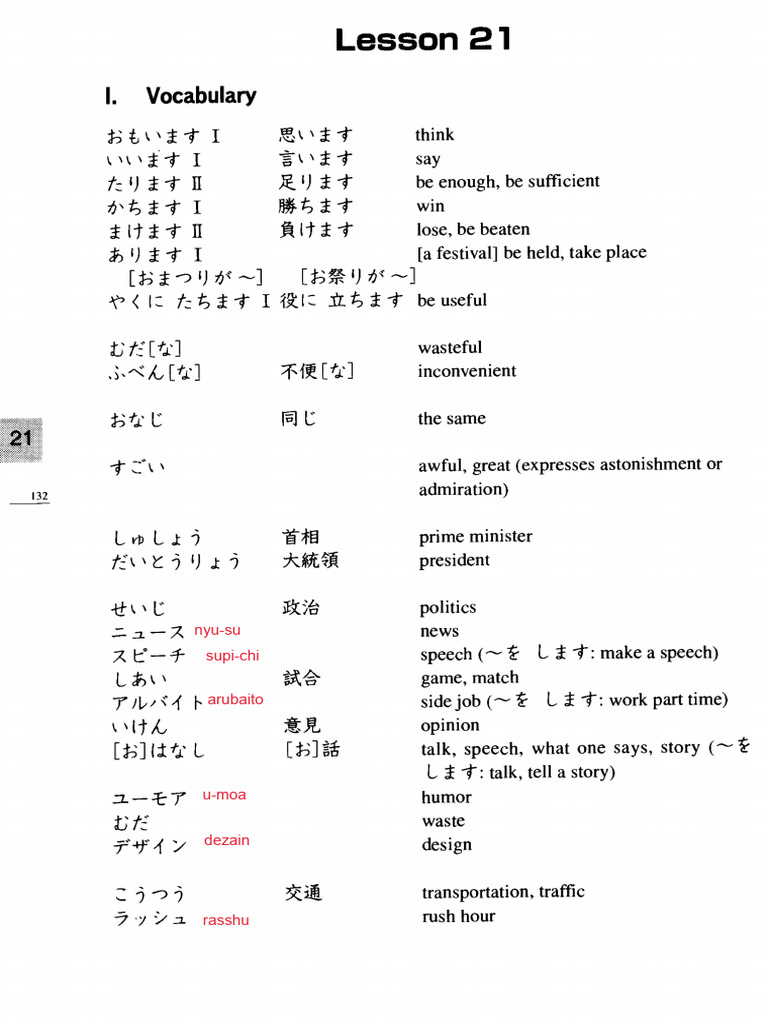Lesson 21 | PDF